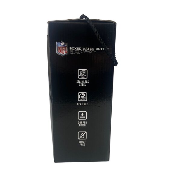 NFL Cleveland Browns 32 Oz Stainless Steel Water Bottle BPA-Free New In Box - Picture 4 of 7